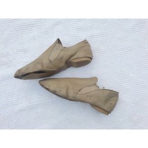 Nude Slip On Dance Shoes • 7